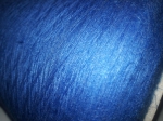 пряжа 40% шерсть, 25%-лен, 35%-шелк, темно-голубой цвет Италия, Filatti Buratt