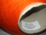 пряжа LILU, 90%меринос шерсть, 10%-кашемир, оранжевый цвет,Италия